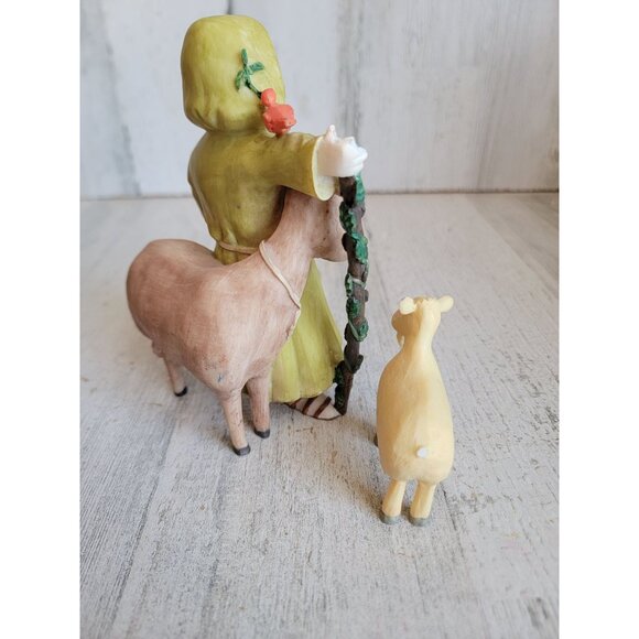 Sue dreamer Joseph nativity scene sheep Shepard xmas home decor set - Picture 6 of 9